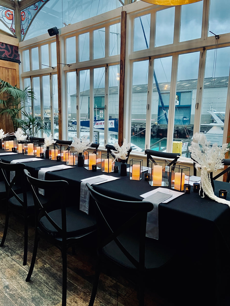 LED Wax Candles Wellington Wedding Hire