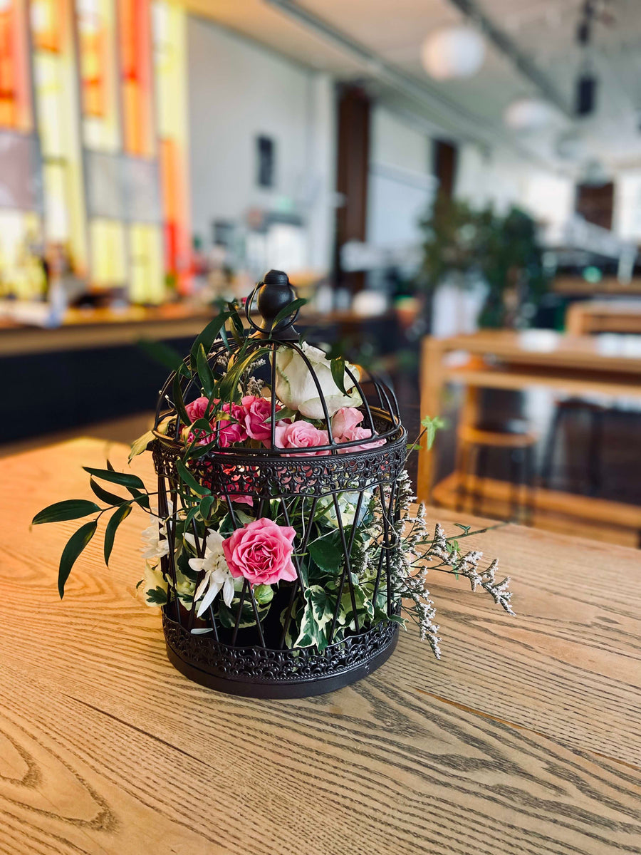 Bird Cage Brass Wellington Wedding Hire