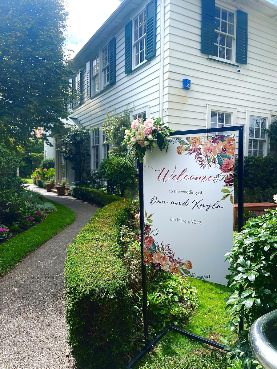 easels Wellington Wedding Hire