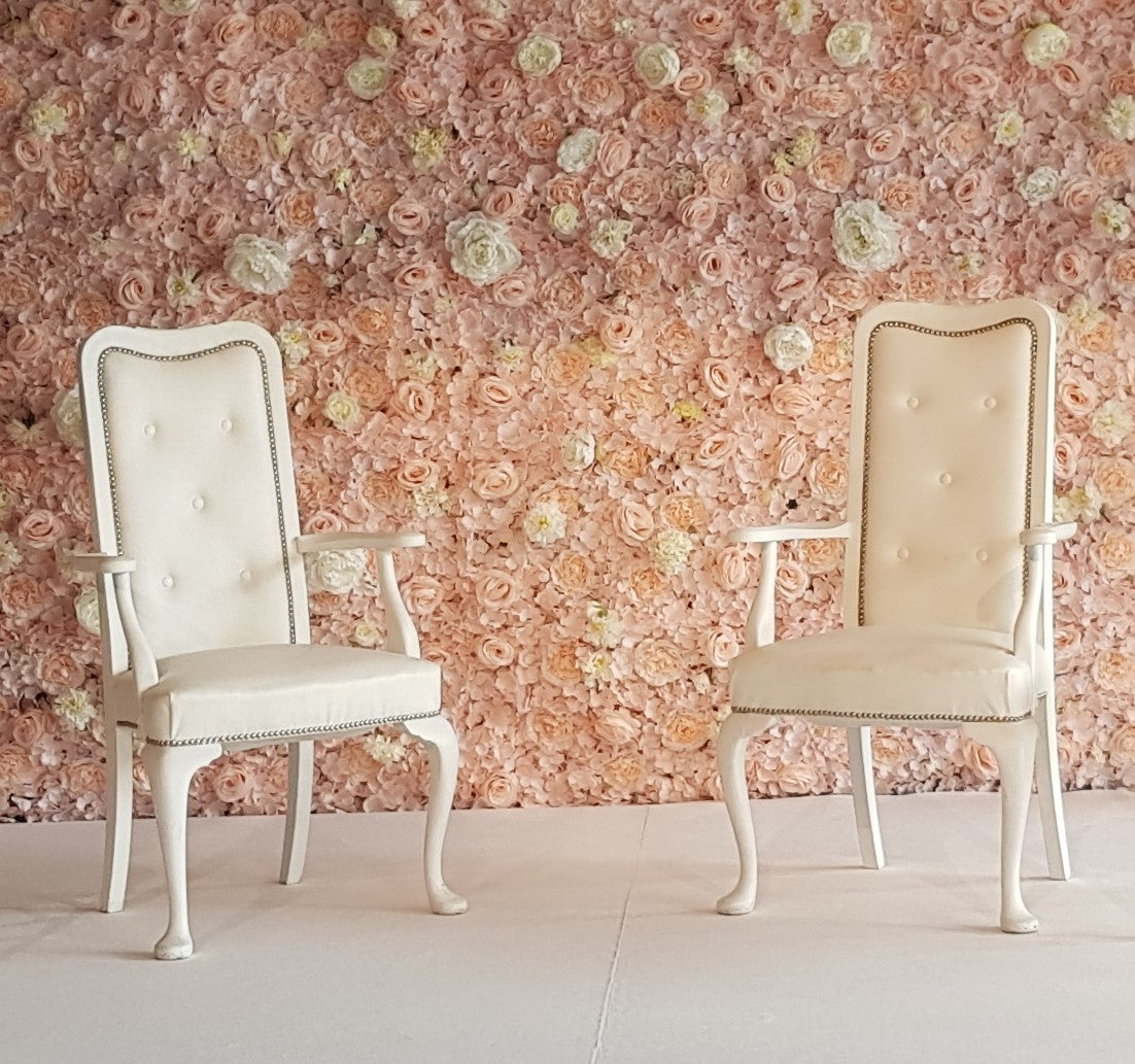 Bridal Chairs - White - Wellington Wedding Hire