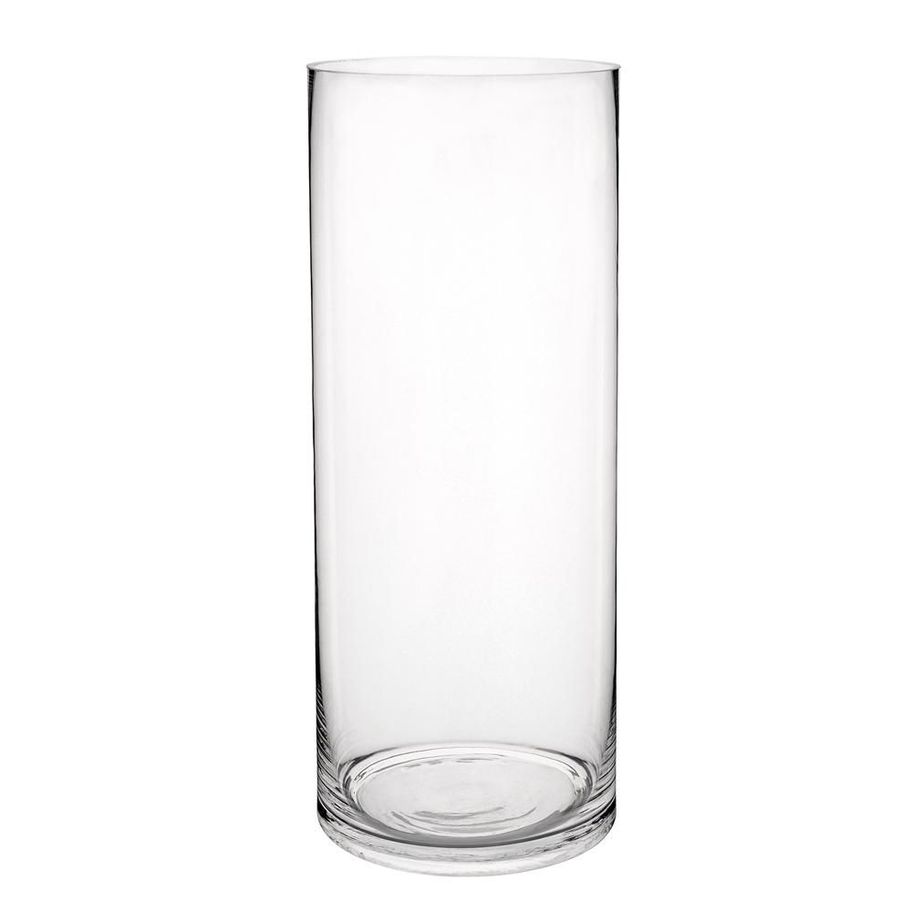 Clear glass cylinder vase - Wellington Wedding Hire
