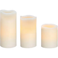 LED Wax Candles - Wellington Wedding Hire