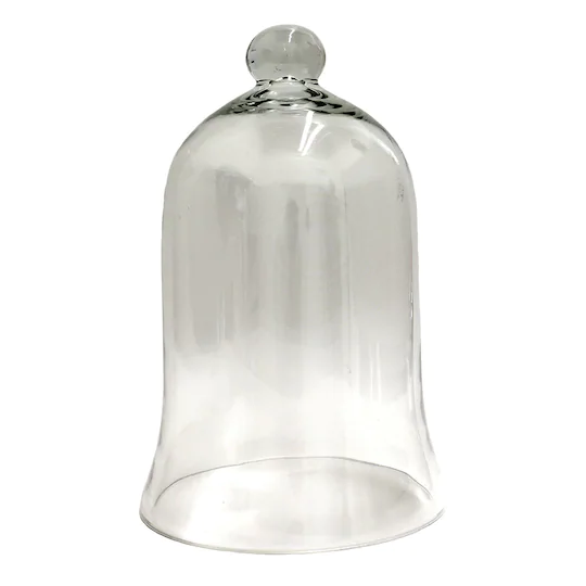 Glass Bell shape clouche - Wellington Wedding Hire